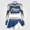 womens purple plus size cheerleading uniformsblue
