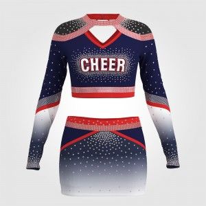 Seamless Harmony cheap blue diy cheer uniforms