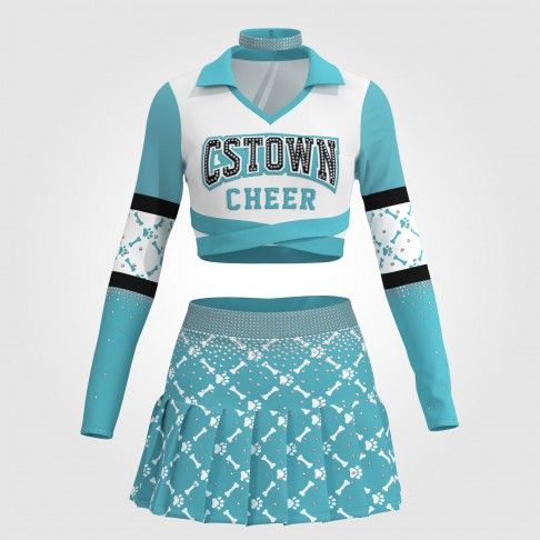cheap green cheerleading clotheswhite0