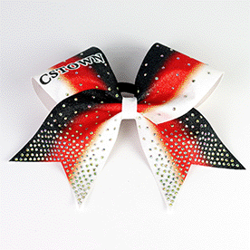 Bows with Tail bulk sparkling cheer bows