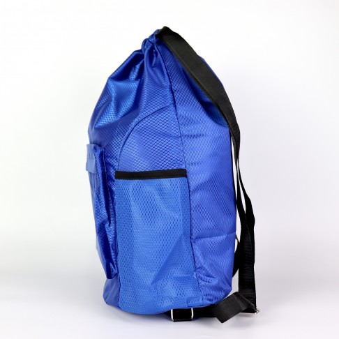ナップサック収納 軽量 青 1